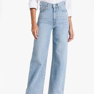 Levi Ribcage Wide Leg Jeans